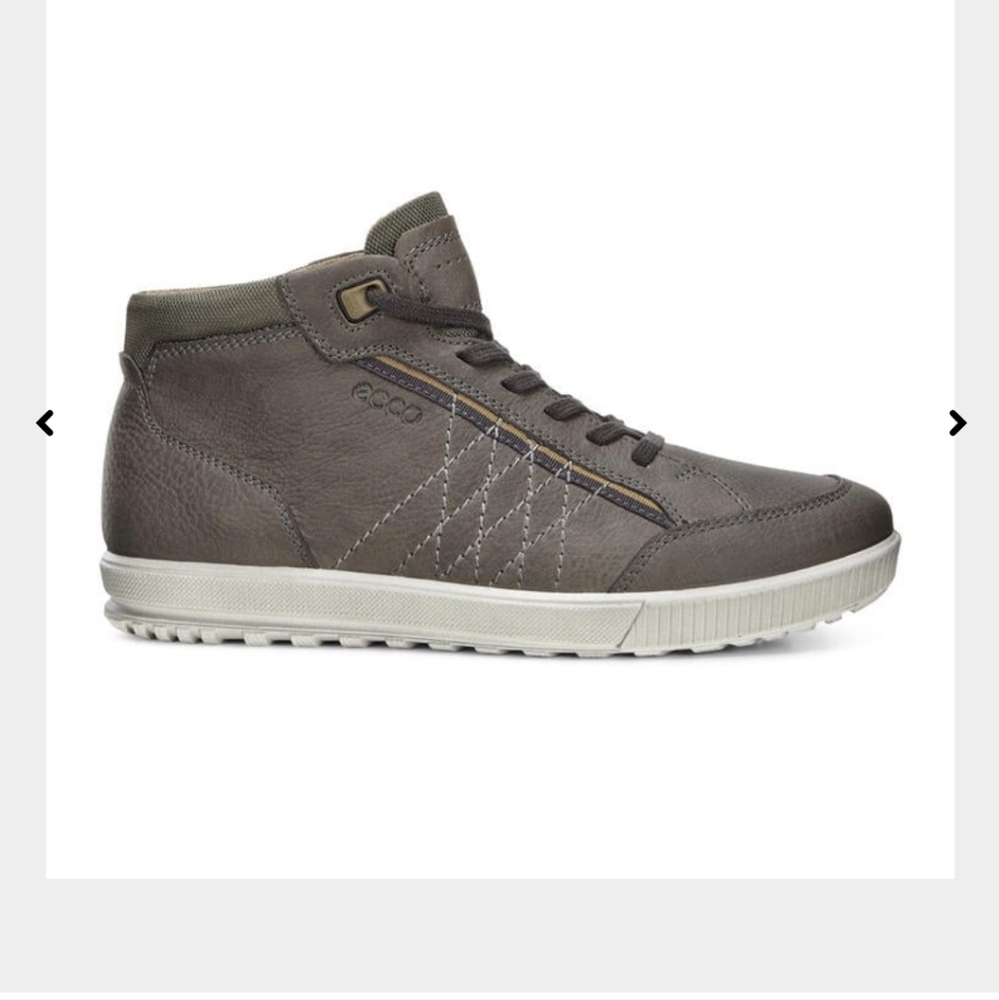 Ecco Men's Ennio Leather High Top Shoes 11.5